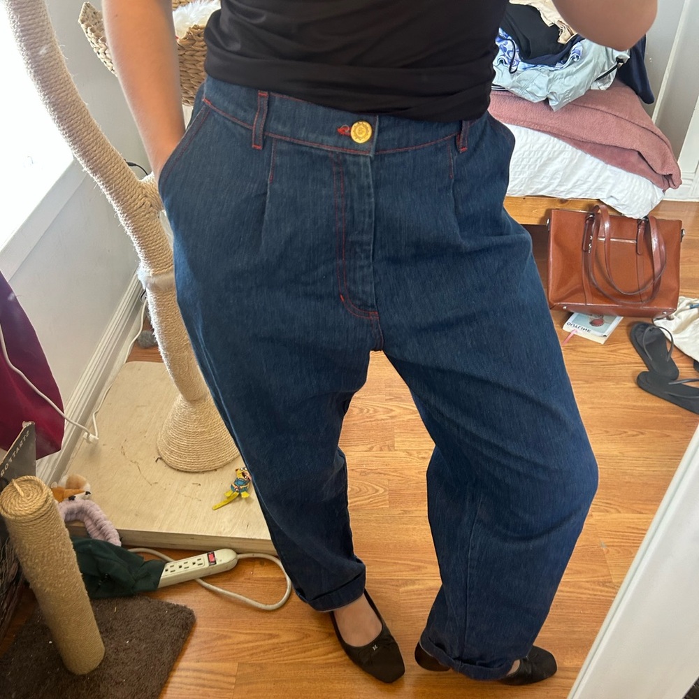 Big Bud Press Denim Trousers size Small 


Only worn twice!